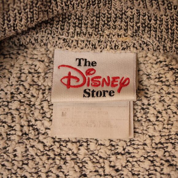 VTG 90's Disney Tigger Varsity Squad 1/4 Zip Mock Neck, Knit Sweater sz M - Picture 4 of 9